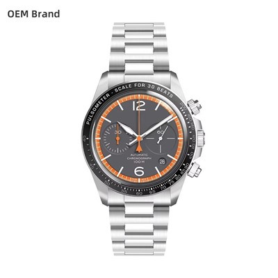 โครโนกราฟฟุ่มเฟือยสวิสนาฬิกากลไกอัตโนมัติ OEM/ODM มีให้บริการ