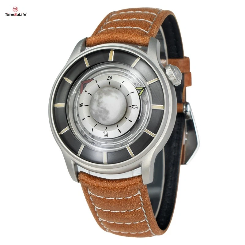 The Latest Generation Of 3D Moon Theme Mechanical Watch For Men
