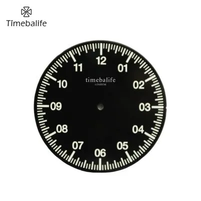 หน้าปัดนาฬิกาเคลือบพร้อมพิมพ์โลโก้