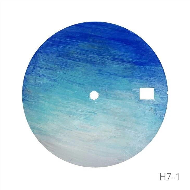 Customized Bright Watch Dial Suitable For Swiss Or Japanese Movement High Quality Enamel Dial