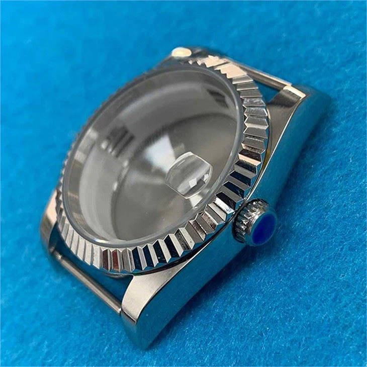 36mm Watch Case Harden Mineral Crystal Glass