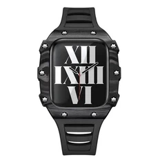 คาร์บอนไฟเบอร์ Mod กรณีนาฬิกาแอปเปิ้ล